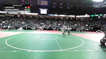 126 lbs Champ. Round 1 - Maxwell Denham, GOW1 vs Luke Bryan, TSWA