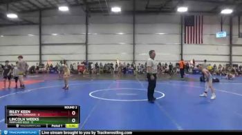 72 lbs Round 2 (6 Team) - Lincoln Weeks, Maryland Gold vs Riley Keen, Oklahoma Tornados