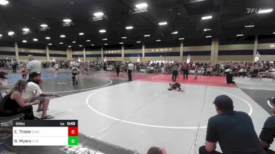 65 lbs Consolation - Evan Thiele, Coachella Valley WC vs Benjamin Myers, LV Bears WC