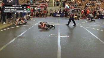 45 lbs Cons. Semi - James Lambertson SE2, CEWA vs Kip Rayburn SE1, Greenfield McClain Youth