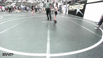 55 lbs Rr Rnd 2 - Messiah Gonzalez, Shelton Wrestling Academy vs Keon Nicholson, Del City Little League Wrestling