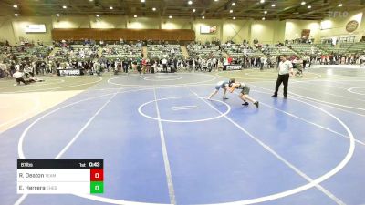 87 lbs Quarterfinal - Riggs Deaton, Team Umpqua vs Emilio Herrera, Chester