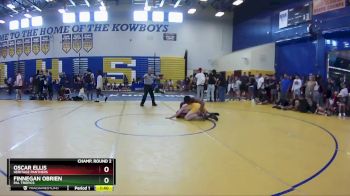 165 lbs Champ. Round 2 - Finnegan OBrien, PAL Tropics vs Oscar Ellis, Heritage Panthers