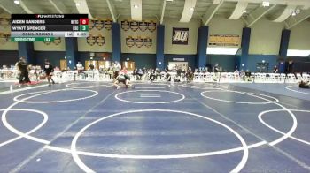 157 lbs Cons. Round 2 - Wyatt Spencer, Bluefield State vs Aiden Sanders, Noke Wrestling RTC