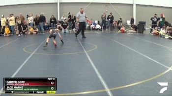 49 lbs Cons. Round 2 - Carter Gore, Red Lion Wrestling Club vs Jack Marks, Hanover Hawkeye Youth Wrestlin