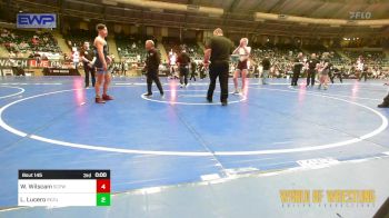 160 lbs 3rd Place - Jace Klendworth, Immortal Athletics WC vs Major Pierce, Cardinal Wrestling Club