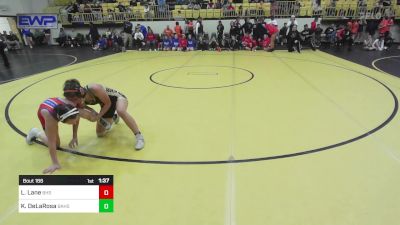 115 lbs Quarterfinal - Lily Lane, Bixby Girls HS vs Kristen DeLaRosa, Broken Arrow Girls HS