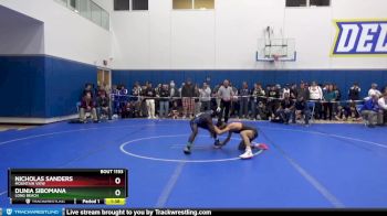 106 lbs Champ. Round 3 - Dunia Sibomana, Long Beach vs Nicholas Sanders, Mountain View