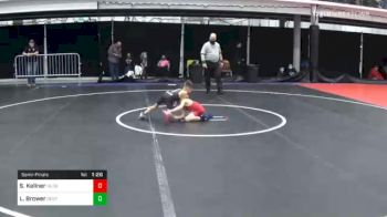 49 lbs Semifinal - Slade Kellner, Hudson Valley vs Lincoln Brower, Deep Roots WC