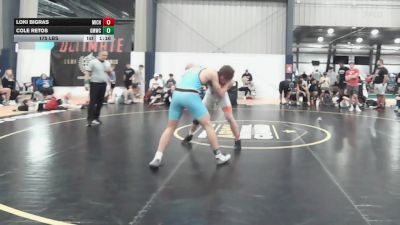 175 lbs Rr Rnd 7 - Loki Bigras, Michigan Premier Red - BHS vs Cole Retos, Gold Medal WC - BHS