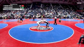 3A-157 lbs Champ. Round 1 - Trever Young, Upson Lee vs Brock Eckert, Dawson County