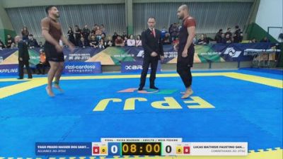 LUCAS MATHEUS FAUSTINO SANTOS vs YAGO PRADO NASSER DOS SANTOS 2026 FPJJ Circuito Paulista NO GI Etapa 3