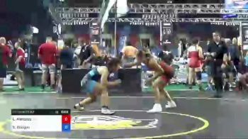 106 lbs Consi Of 16 #2 - Leeana Mercado, New Jersey vs Kelly Clingan, Colorado