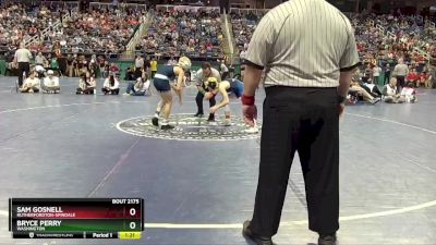 2A 113 lbs Quarterfinal - Bryce Perry, Washington vs Sam Gosnell, Rutherfordton-Spindale