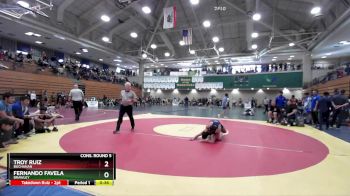 126 lbs Cons. Round 5 - Fernando Favela, Brawley vs Troy Ruiz, Buchanan