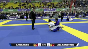 Larissa Martins Dos Santos vs Alexia Souza Arantes 2025 Brasileiro Jiu-Jitsu IBJJF