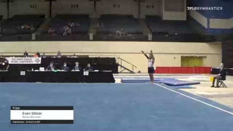 Evan Siltzer - Floor, Rocky Mountain - 2021 Men's Collegiate GymACT Championships