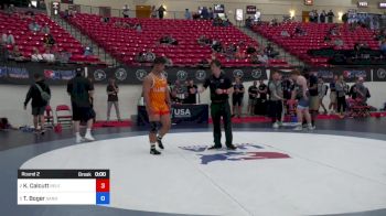 110 kg Round 2 - Kai Calcutt, Relentless Training Center vs Trayvn Boger, Sanderson Wrestling Academy