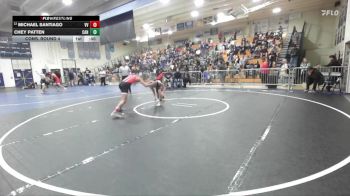 144 lbs Cons. Round 4 - Michael Santiago, Valley View vs Chey Patten, Canyon