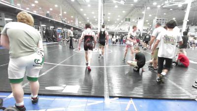 140 lbs Quarterfinal - Justin Scanlon, Mat Assassins White - HSC vs Steven Fessler, Southern Regional - HSC
