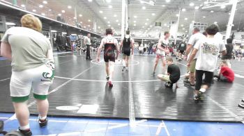 140 lbs Quarterfinal - Justin Scanlon, Mat Assassins White - HSC vs Steven Fessler, Southern Regional - HSC
