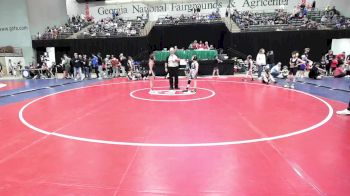 79 lbs Quarterfinal - Joseph Noteboom, Bison Takedown Wrestling Club vs Morgan Huffmaster, The Storm Wrestling Center