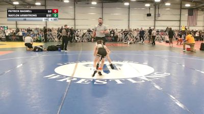 52 lbs Round 5 - 3:00pm Friday - Patrick Bagnell, Nauman Green vs Waylon Armstrong, Great Neck W.C.