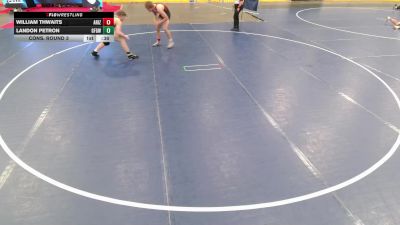 Junior Boys - 175 lbs Cons. Round 3 - William Thwaits, Arizona vs Landon Petron, Grand Forks Gladiators Wrestling Club