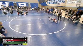 50 lbs Semifinal - Bekket Fuller, Victory vs Lincoln Phillips, Ravage