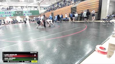 157 lbs Cons. Round 4 - Max Osorio, San Clemente vs Luke Kessler, San Clemente