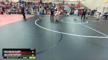 136 lbs Round 2 - Gus Van De Plasch, Ascend Wrestling Academy vs Benjamin Martinez, Steelclaw Wrestling Club