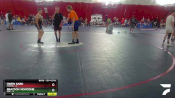 137-137 B Round 3 - Owen Gard, Canton vs Braydon Newcomb, Lodi