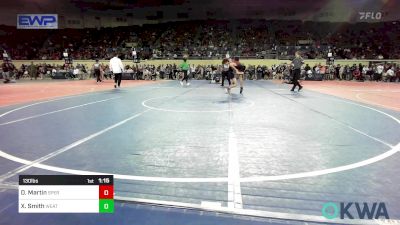 130 lbs Round Of 16 - Dylan Martin, Sperry Wrestling Club vs Xander Smith, Weatherford Youth Wrestling