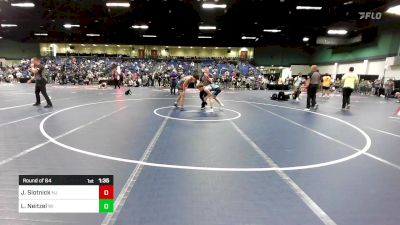 132 lbs Round Of 64 - Jackson Slotnick, NJ vs Liam Neitzel, WI