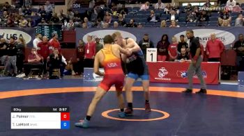 60 kg 3rd Place - Joseph Palmer, Cyclone Regional Training Center C-RTC vs Taylor LaMont, Sunkist Kids Wrestling Club