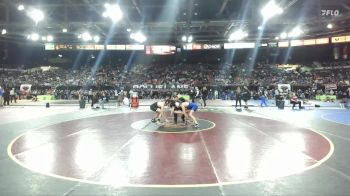 126 lbs Champ. Round 1 - Colton Rush, Coeur D Alene vs Weston Davis, Wasatch Utah