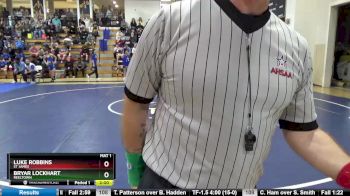 115 lbs Champ. Round 1 - Bryar Lockhart, Reeltown vs Luke Robbins, St James