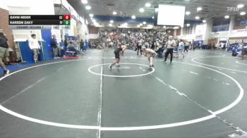 126 lbs Champ. Round 1 - Gavin Meier, Calvary Chapel (Santa Ana) vs Kareem Zaky, Fountain Valley