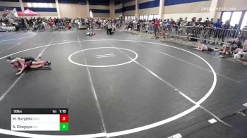 58 lbs Quarterfinal - Malaya Burgess, Gold Rush Wr Ac vs Alexandria Chagoya, Silverback WC