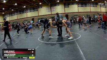 160 lbs Round 3 - Nolen Baker, Legend Wrestling vs Luke Mykut, M2 Training Center