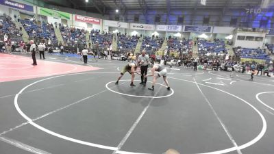 165 lbs Quarterfinal - Rocky Hoffschneider, Valley Middle School vs Alonzo Gonzlaes, Northglenn