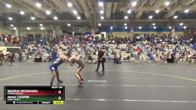 126 lbs Cons. Round 2 - Noah Cooper, Saint Mary`s vs Seamus McNamara, Landon School