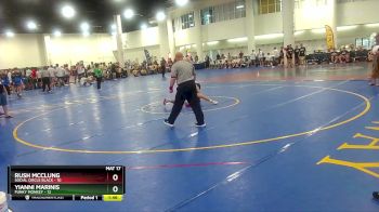 138 lbs Round 2 (10 Team) - Rush Mcclung, Social Circle Black vs Yianni Marinis, Funky Monkey