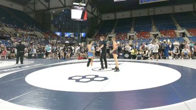 130 lbs Cons. Sub-rd Of 32 - Cadence Williams, Indiana vs Kylie Brown, Texas