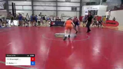 79 kg Round Of 64 - Danny Braunagel, Illinois Regional Training Center/Illini WC vs Colton Blaha, Michigan Wrestling Club