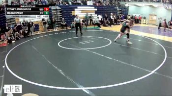 130 lbs. Champ. Round 2 - Sydney Streckfuss, Windsor (Imperial) vs Maggie Price, Ste Genevieve