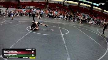 60 lbs Quarterfinal - Porter Russo, Strongsville/Westshore vs Clive DeWeerd, Westshore