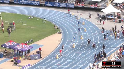 Youth Boys' 400m, Semi-Finals 1 - Age 13