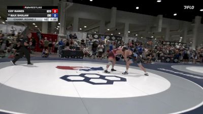 92 lbs Champ. Round 2 - Coy Raines, New York vs Max Shulaw, Cavalier Wrestling Club