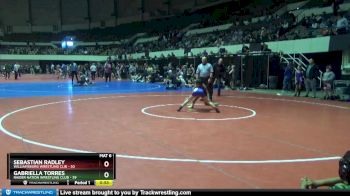 72 lbs Quarterfinal - Sebastian Radley, Williamsburg Wrestling Clib vs Gabriella Torres, Raider Nation Wrestling Club